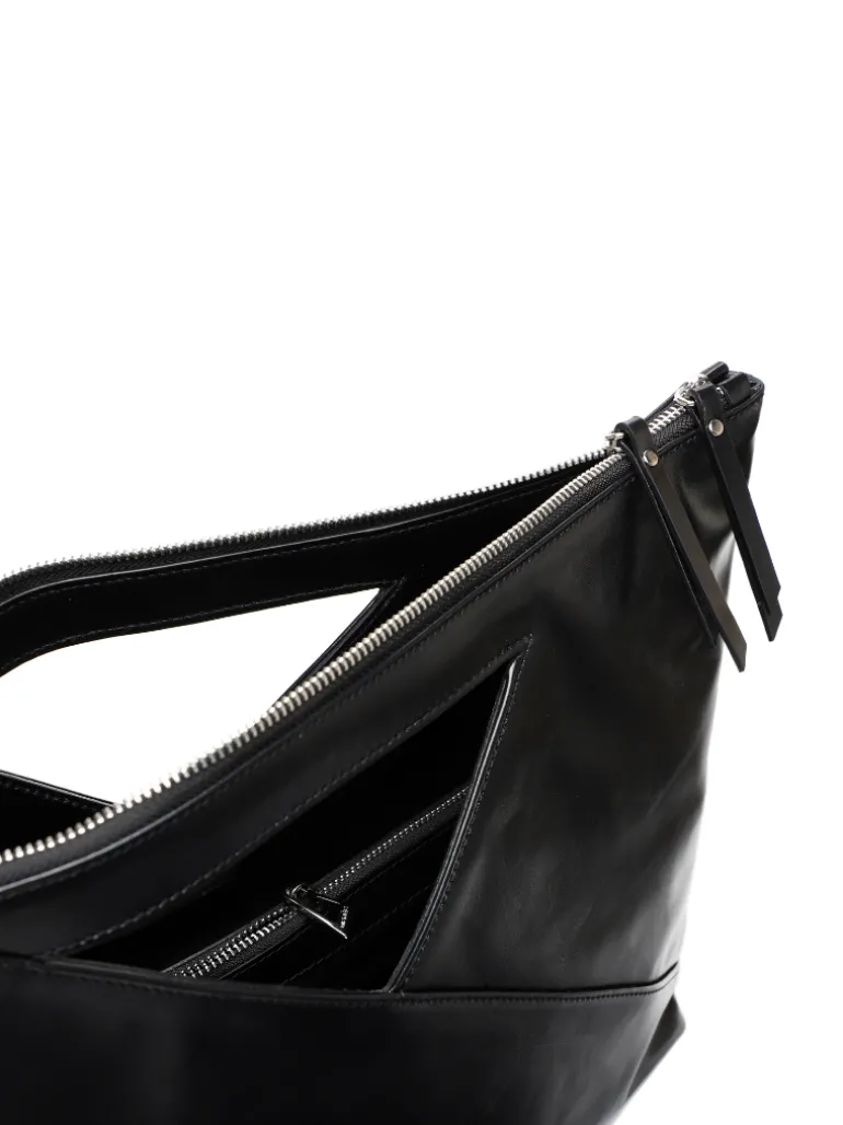 Atto black crash leather