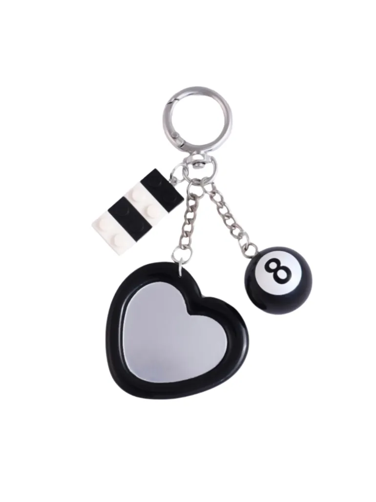 8 ball charm