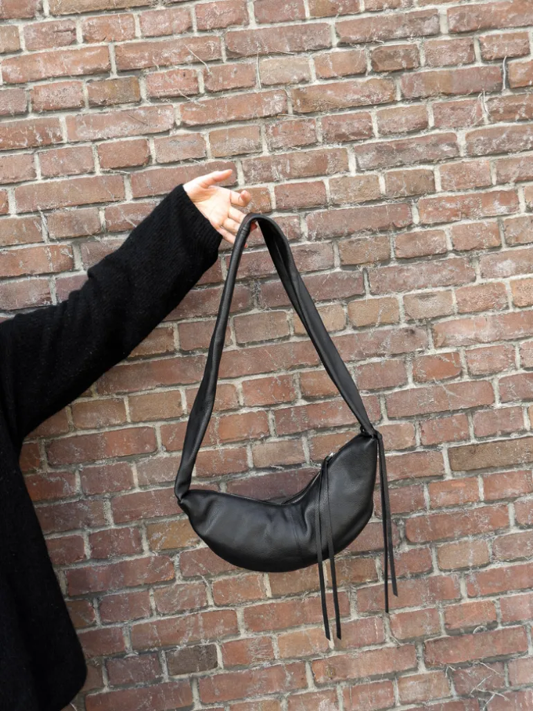 Banana bag XS grained black