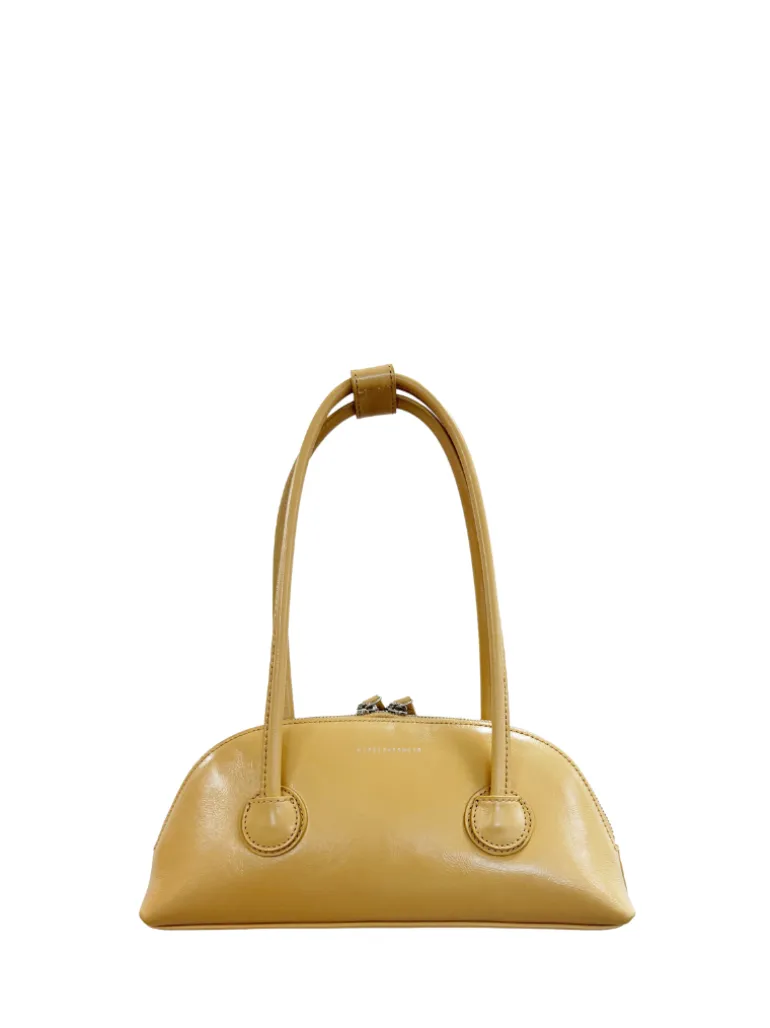 Bessette shoulder beige crinkle