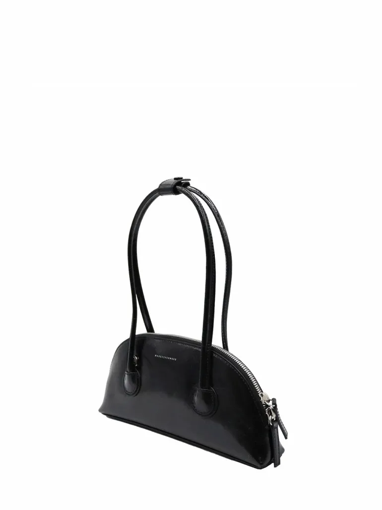 Bessette shoulder black crinkle