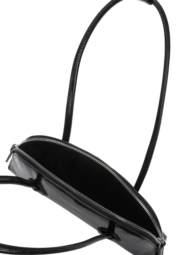 Bessette shoulder black crinkle