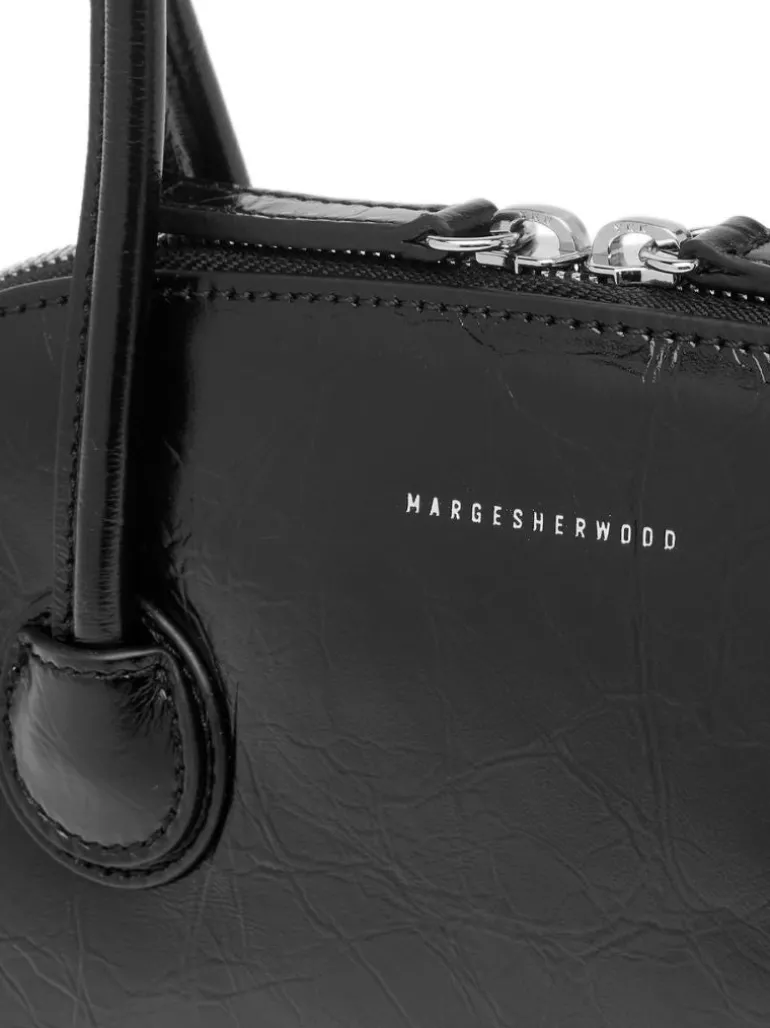 Bessette shoulder black crinkle