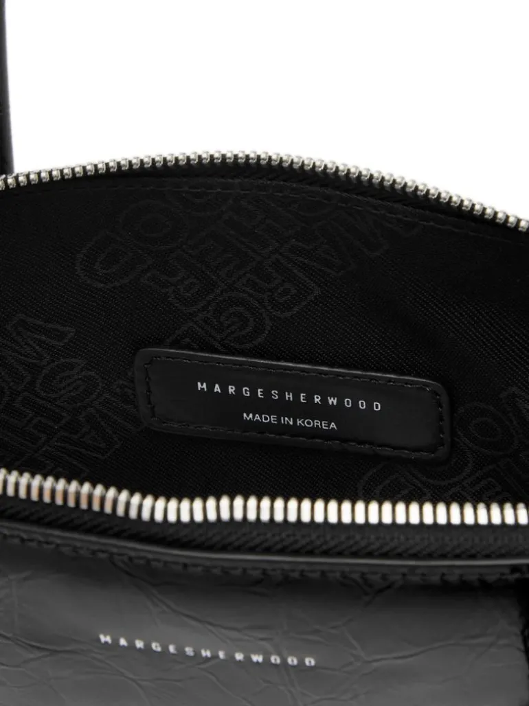 Bessette shoulder black crinkle