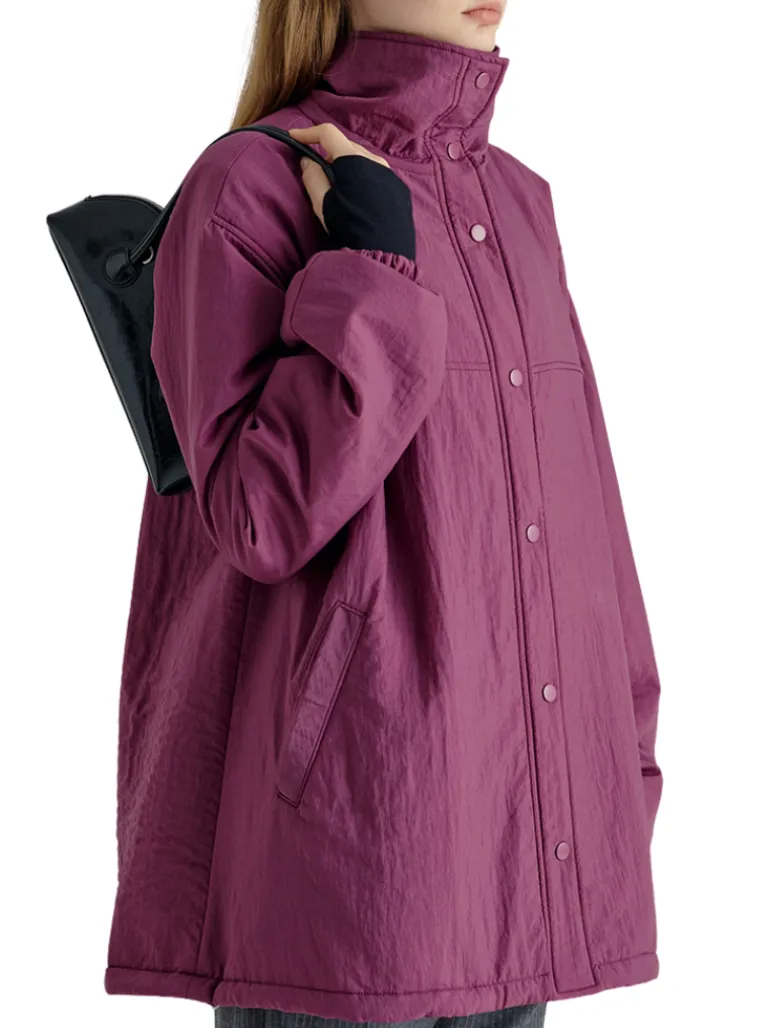 Bessette shoulder black crinkle
