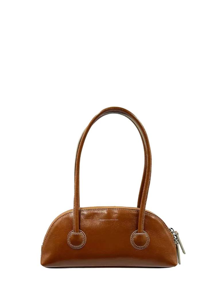 Bessette shoulder brown crinkle