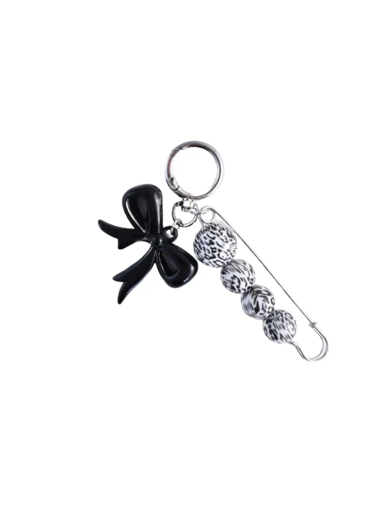 Black Bow mini charm