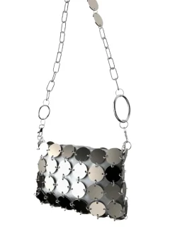 Ch Acero + cadena combinada metal + funda plata