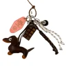 Charm Dog chocolate pink