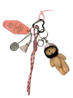 Charm Moto Teddy pink hotel California