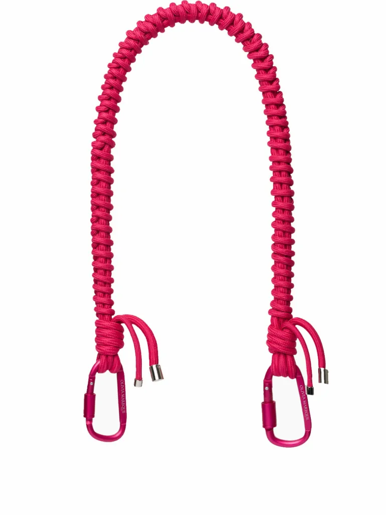 Correa nylon fucsia