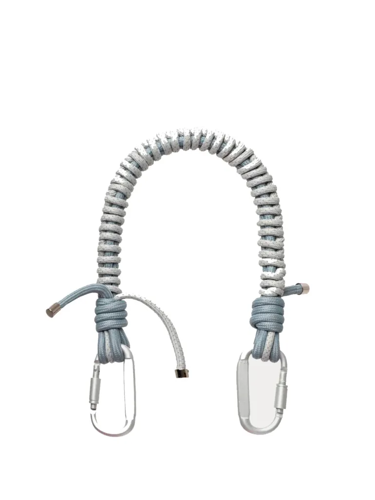 Correa nylon gris