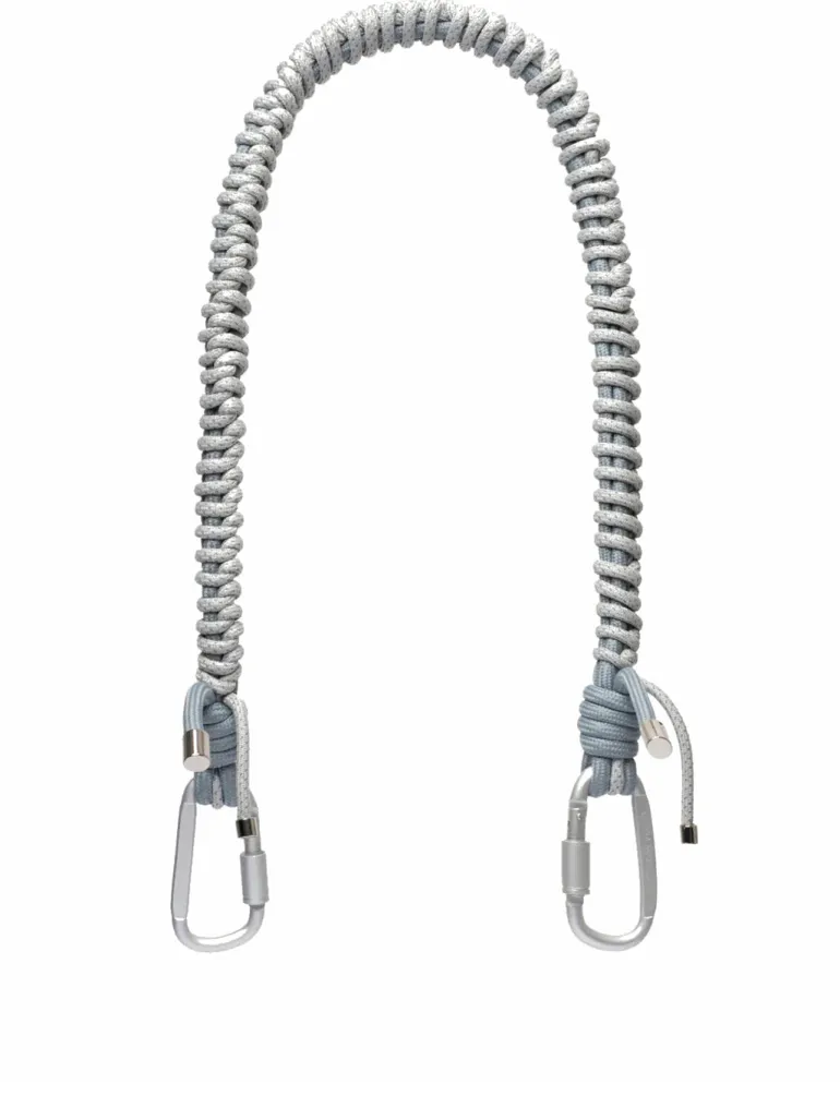 Correa nylon gris