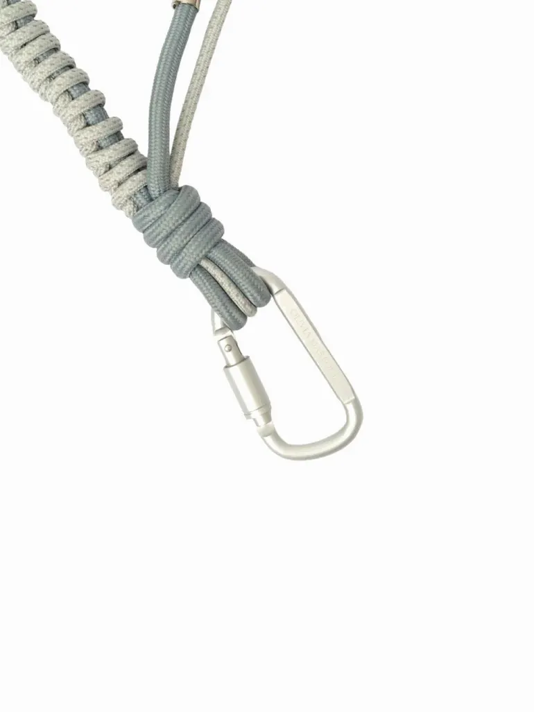 Correa nylon gris