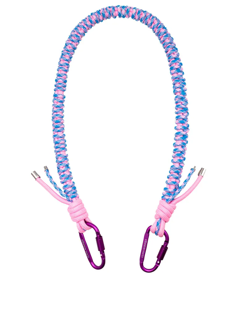 Correa nylon rosa