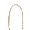 Correa piel beige