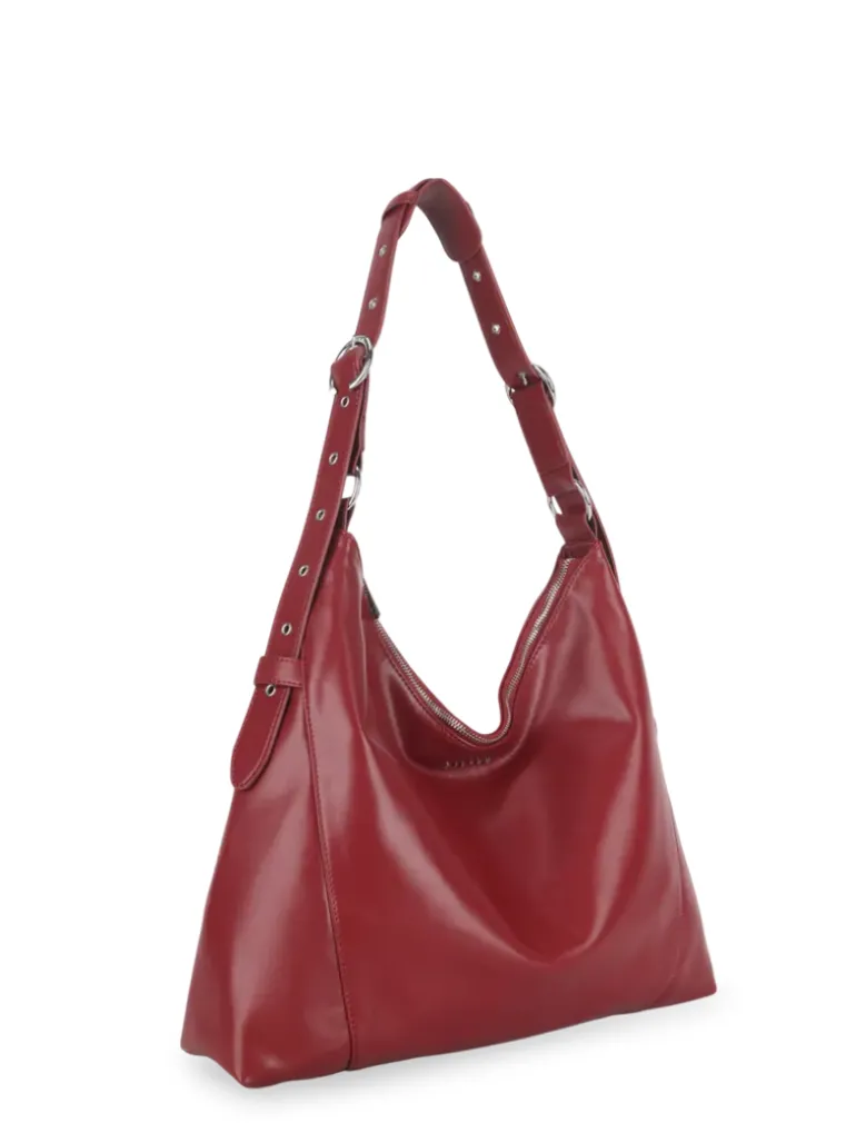 Ellie crossbody burgundy