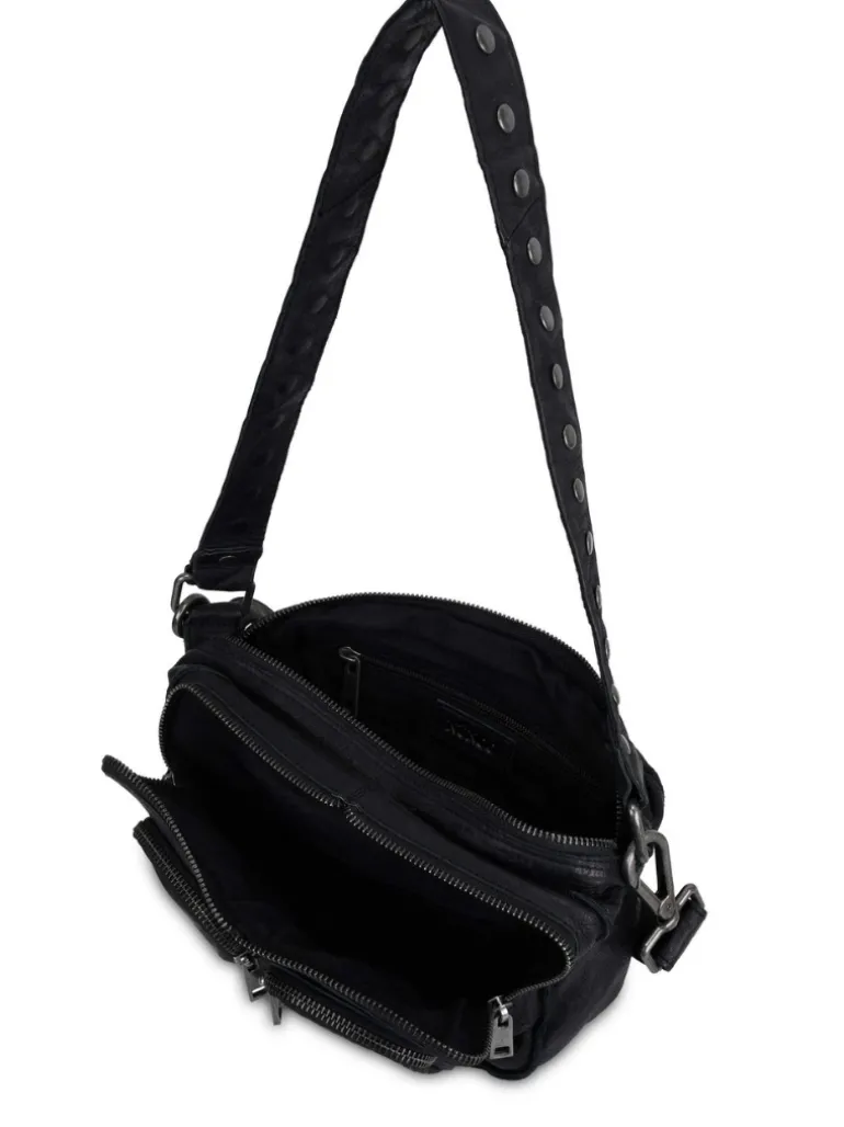 Ellie Washed black w. antique silver