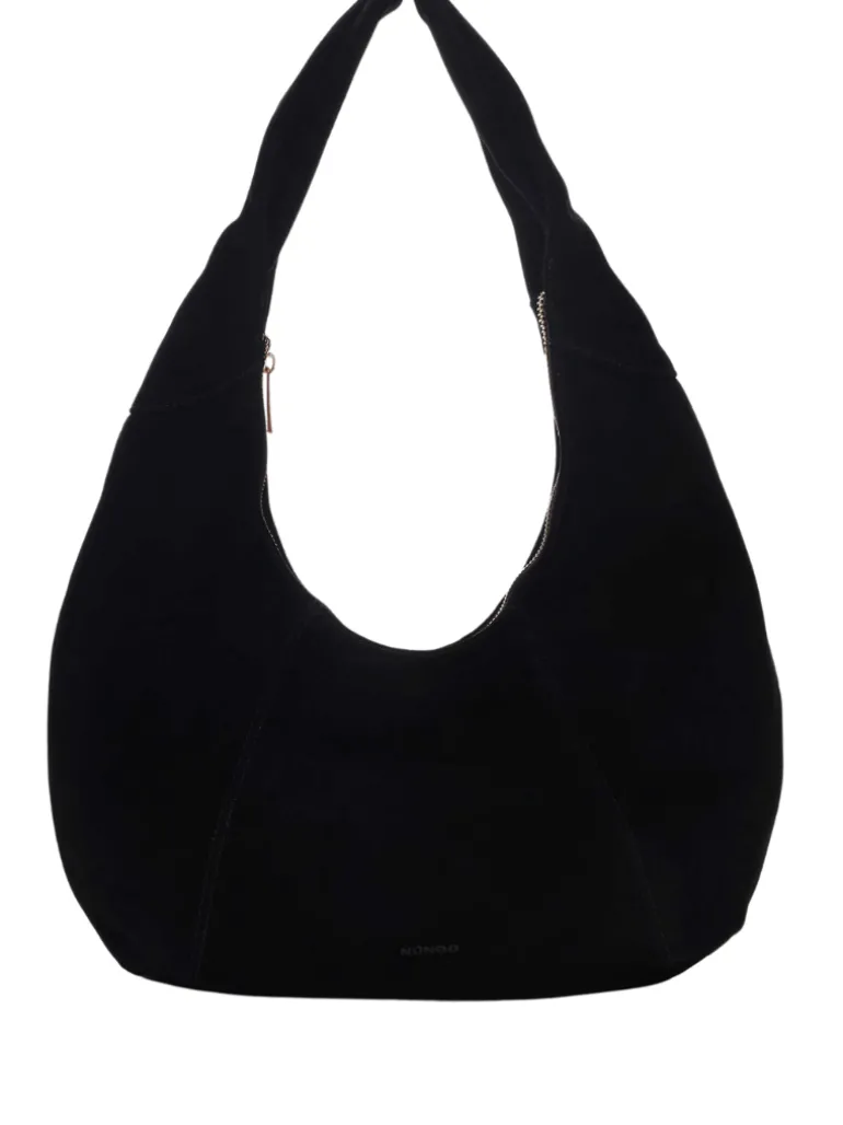 Gabi Suede Black w. Gold