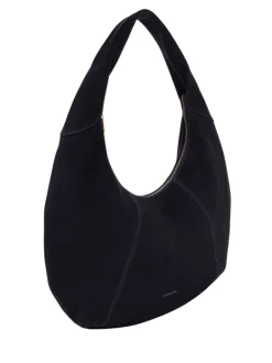 Gabi Suede Navy w. Gold