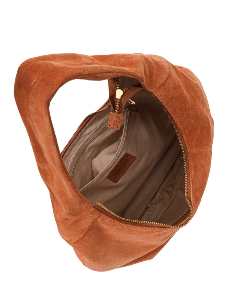 Gabi Suede Toffee w. Gold