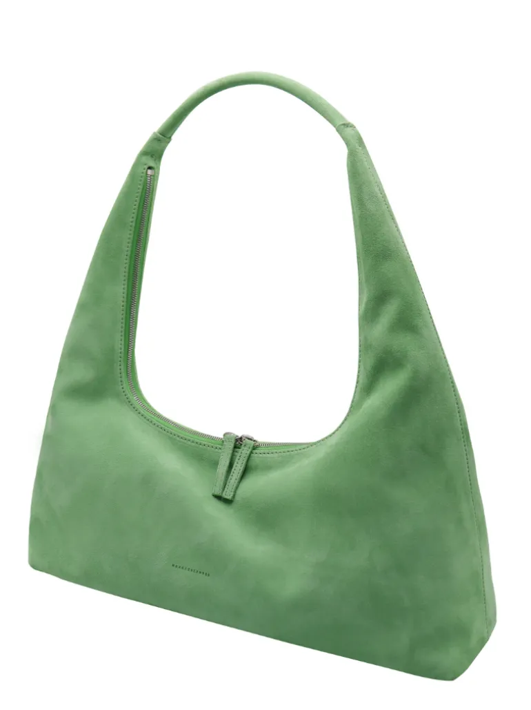 Hobo large green tea suede