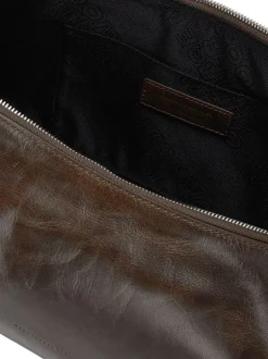 Hobo large washed brown pull up