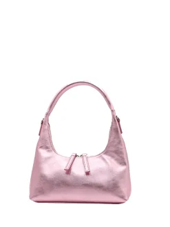 Hobo mini + strap pink metallic pink