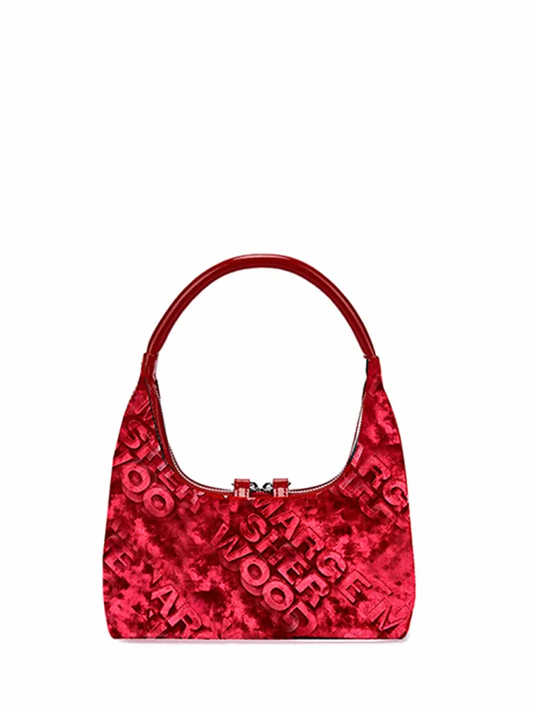Hobo mini red velvet