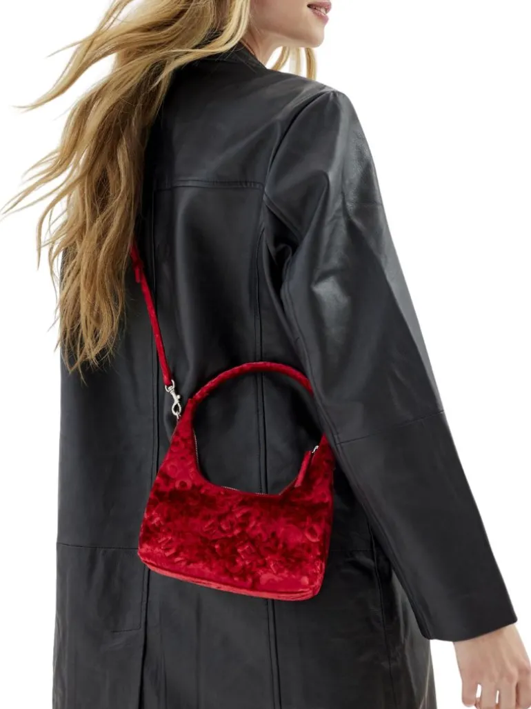 Hobo mini red velvet