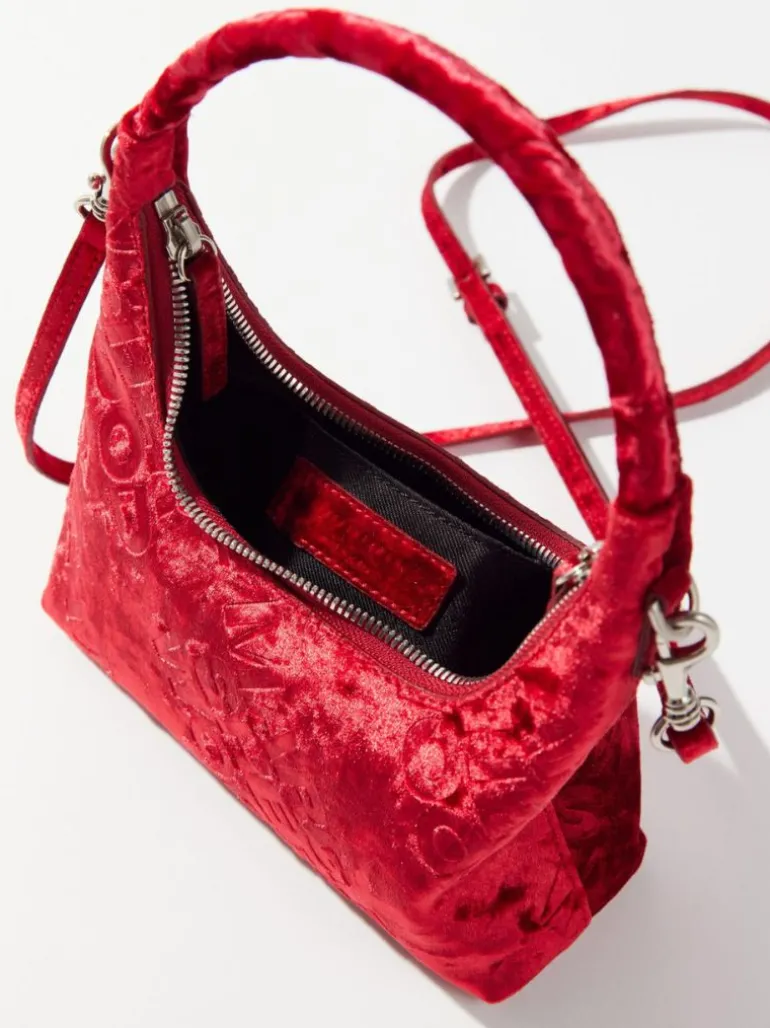 Hobo mini red velvet