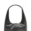 Hobo shoulder washed black two-tone brushed