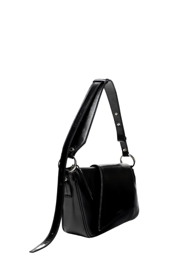Lanzarote mini black crash leather