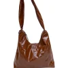 M Crossbody Bag glossy brown