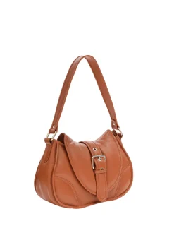 Maria Puffed sheep cognac w.gold