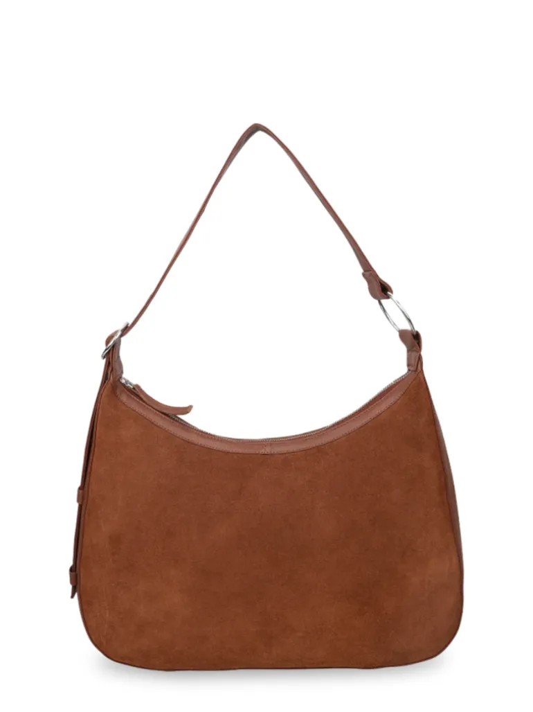 Oda crossbody suede brown