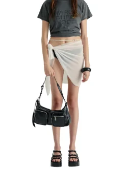 Outpocket Hobo black glossy plain