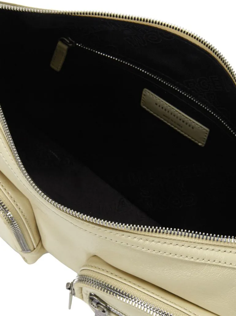 Outpocket Hobo blond wood glossy plain
