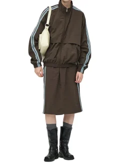 Outpocket Hobo blond wood glossy plain