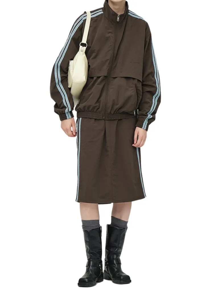 Outpocket Hobo blond wood glossy plain