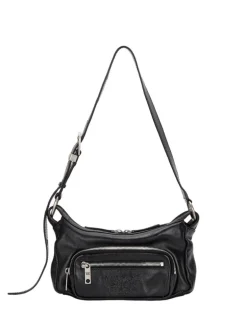 Outpocket Hobo Mini black glossy plain