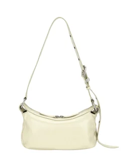 Outpocket Hobo Mini blond wood glossy plain