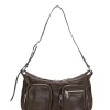 Outpocket Hobo washed brown pull-up