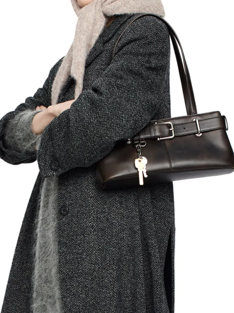 Shoulder Brocle Mini stone black