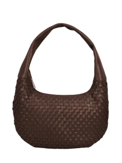 Small Gabi braided mountain dark brown