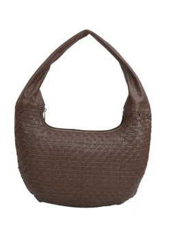 Small Gabi braided mountain dark brown