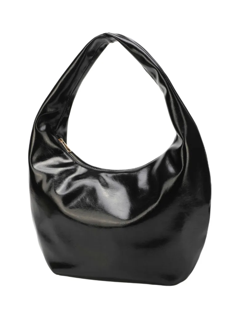 Small Gabi wrinkle black