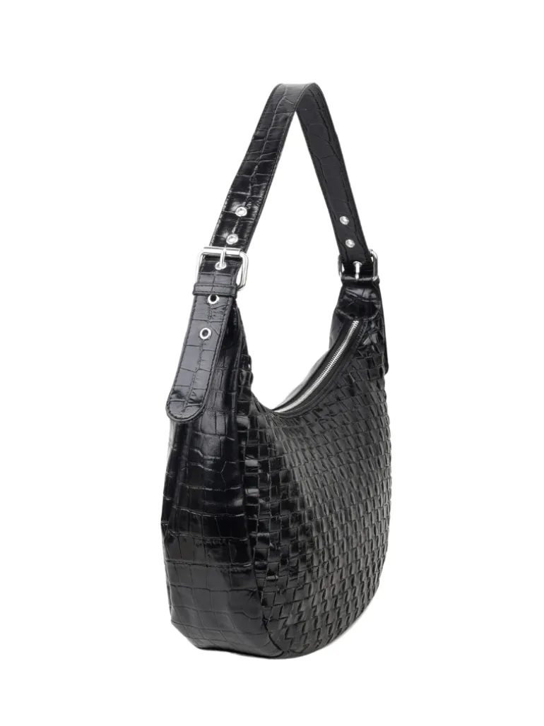 Small Stella Texas braided black